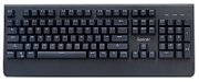 TASTATURA MECANICA SPACER USB, switch-uri mecanice albastre, 50 mil. apasari, 104 taste, anti-ghosting 26 taste, anti-spill, palm rest metalic, black,  SPKB-MK-01    (include TV 0.75 lei)