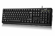 TASTATURA GENIUS USB, 104 taste, black,  Smart KB-100   31300005400   (include TV 0.75 lei)