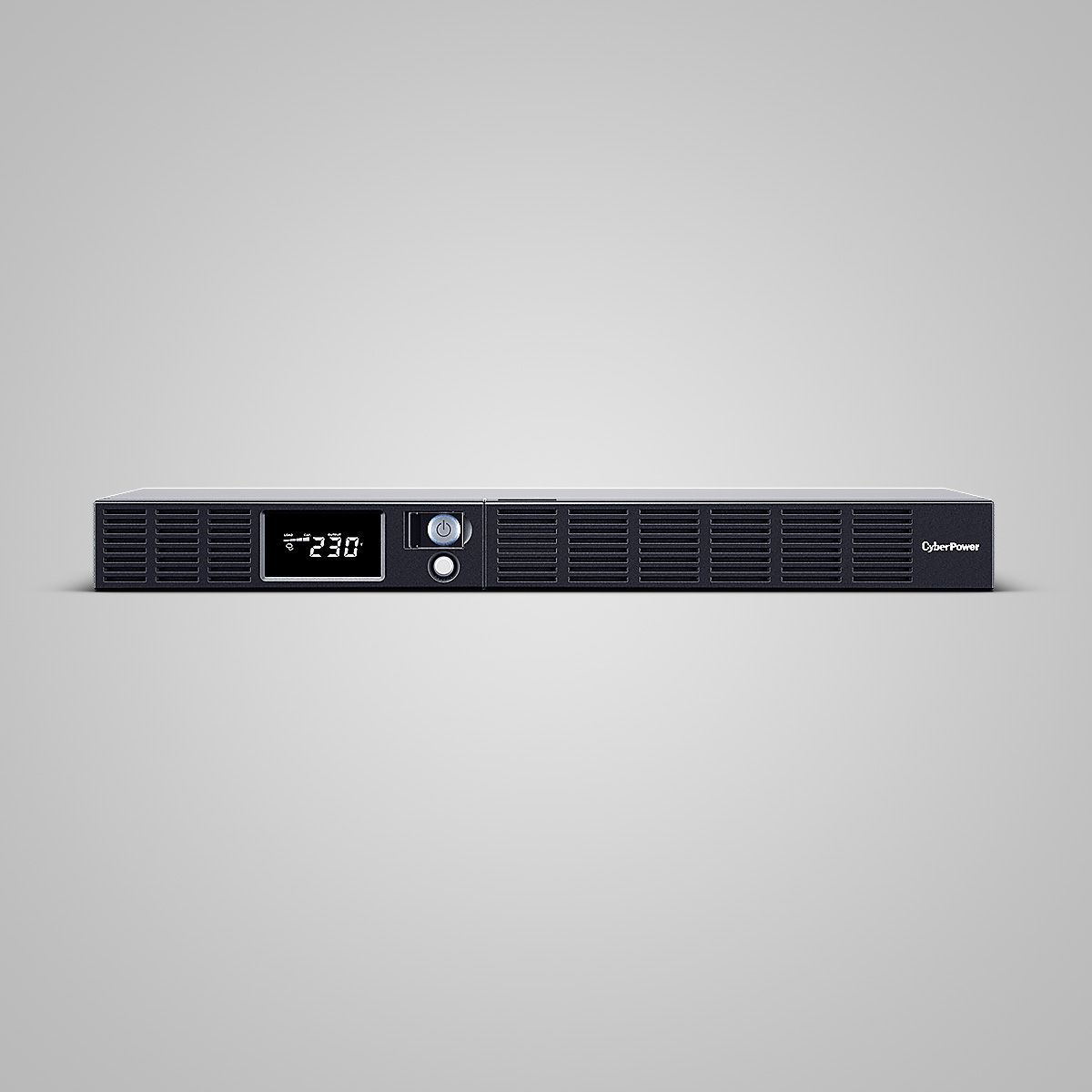 UPS CYBER POWER Line Int. cu management, LCD, rack,   600VA/ 360W, AVR, 6 x socket IEC, display LCD, 1 x baterie RBP0019, Backup 4 - 12 min, incarcare 8h, USB, RS232, combo RJ45, GreenPower, serie OR, Rack 1U,  OR600ERM1U   (include TV 3 lei)