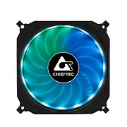 Ventilator Chieftec CF-3012-RGB ,120 x 120 x 25 mm ,1200 RPM ,Negru ,RGB 