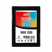 Silicon Power SILICONPOW SP960GBSS3S55S25 Silicon Power SSD Slim S55 960GB 2.5, SATA III 6GB/s, 560/530 MB/s, 7mm