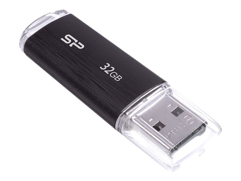 SILICONPOW SP032GBUF2U02V1K Silicon Power memory USB Ultima U02 32GB USB 2.0 Black