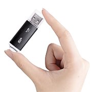 SILICONPOW SP016GBUF3B02V1K Silicon Power memory USB Blaze B02 16GB USB 3.1 Black