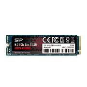 Silicon Power SILICONPOW SP001TBP34A80M28 Silicon Power SSD P34A80 1TB, M.2 PCIe Gen3 x4 NVMe, 3400/3000 MB/s