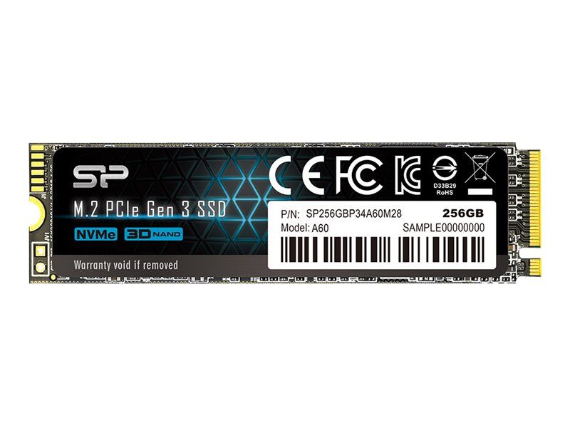 Silicon Power Silicon Power P34A60 M.2 256 GB PCI Express SLC NVMe