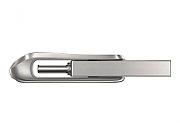 SanDisk Ultra Dual Drive Luxe USB flash drive 64 GB USB Type-A / USB Type-C 3.2 Gen 1 (3.1 Gen 1) Stainless steel