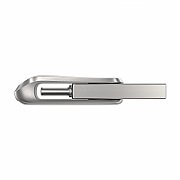 SanDisk Ultra Dual Drive Luxe USB flash drive 128 GB 3.2 Gen 1 (3.1 Gen 1) Stainless steel