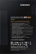 Samsung SSD 2.5 4TB Samsung 870 QVO Serie SATA 3  QLC Technology / 36Month WarrantyDisques durs et SSDDD SSD DVD STR|Disques durs et SSD36 mois garantie...