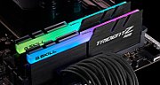 Memorie G.Skill Trident Z 32 GB DDR4 3600 MHz CL16, kit 2 x 16 GB, XMP 2.0, Negru, RGB