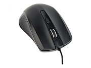 GEMBIRD MUS-4B-01 optical mouse MUS-4B-01 1200 DPI USB Black 1.35m cable length