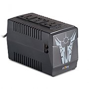 nJoy | PWAV-10003PL-AZ01B | Paladin 1000 | Stabilizator de tensiune | 1000 VA | 500W | Tower | Nr iesiri 3 Universal Socket | Intrare Schuko | Display digital