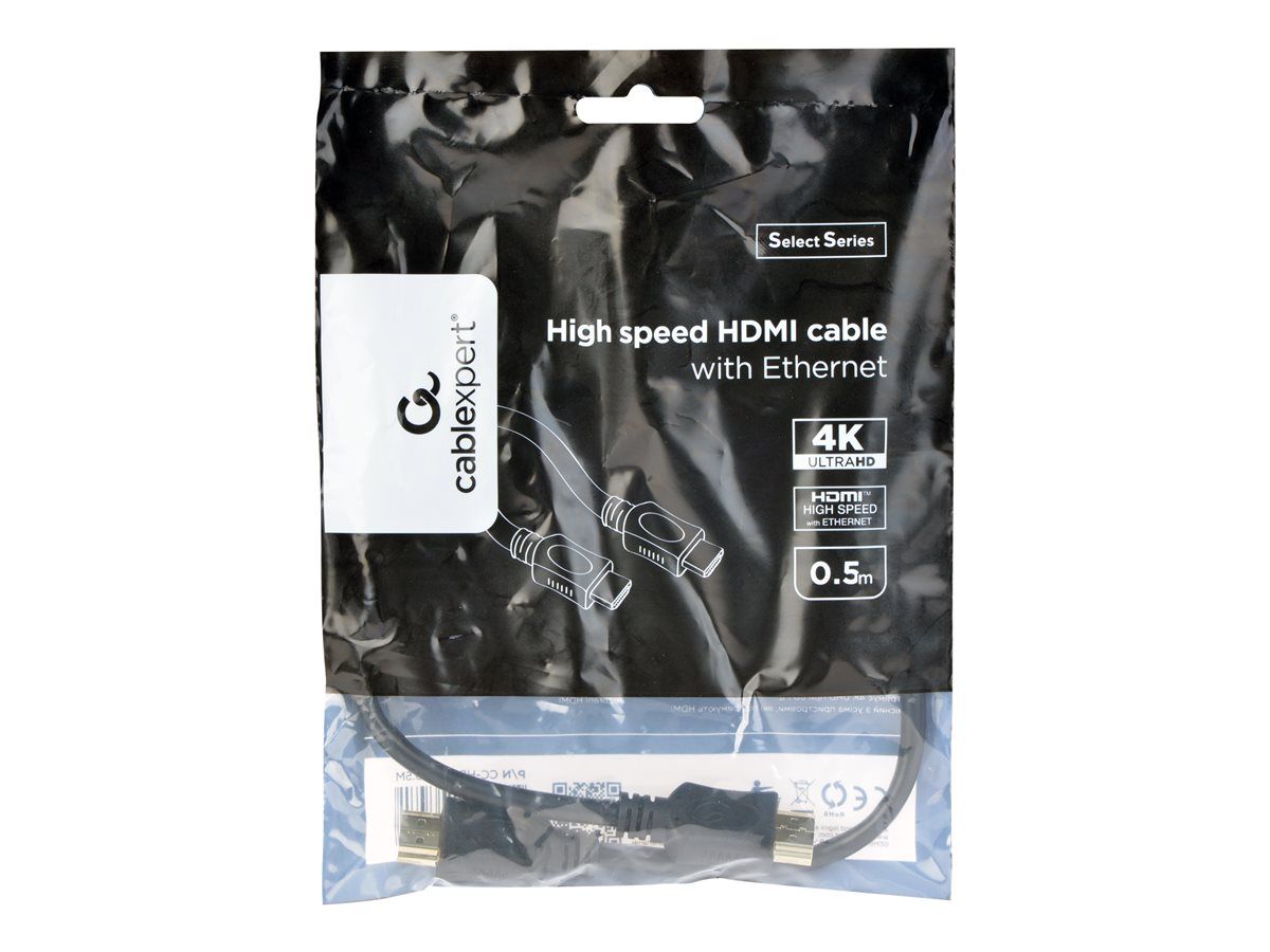 Gembird GEMBIRD HDMI V2.0 male-male cable HIGH SPEED ETHERNET CCS 0.5m