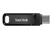 SanDisk Ultra Dual Drive Go USB flash drive 256 GB USB Type-A / USB Type-C 3.2 Gen 1 (3.1 Gen 1) Black