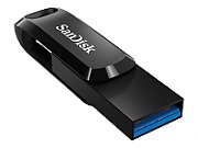 SanDisk Ultra Dual Drive Go USB flash drive 256 GB USB Type-A / USB Type-C 3.2 Gen 1 (3.1 Gen 1) Black