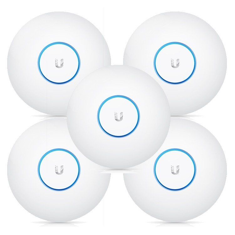 Ubiquiti UBIQUITI UAP-AC-PRO-5 2.4GHz/5GHz 802.11ac No PoE adapters in Set - 5 Pack