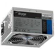 AKY AK-B1-500E Akyga Basic ATX Power Supply 500W AK-B1-500E Fan12cm P4 3xSATA