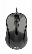 MOUSE A4tech,  N 350 , PC sau NB, cu fir, USB, optic, 1000 dpi, butoane/scroll 3/1, , negru,  N-350-1  (include TV 0.15 lei)