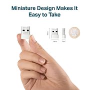 ADAPTOR RETEA MERCUSYS NANO, extern wireless 2.4 GHz, USB 2.0, port, 150 Mbps, antena interna x 1,  MW150US  (include TV 0.15 lei)