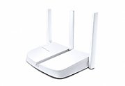  Router Wireless Mercusys N 300 Mbps, MW305R Standarde Wireless: IEEE 802.11n, IEEE 802.11g, IEEE 802.11b Frecvență: 2.4 - 2.4835GHz 3x Porturi LAN 10/100Mbps, 1x Port WAN 10/100Mbps 3x 5dBi Antene Omnidirecţionale Nedetașabile Putere de Transmisie: <20dBm Alimentare externă: 5VDC/0.6A