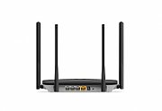  Router Wireless Mercusys Dual Band AC1200, AC12 Standarde Wireless: IEEE 802.11ac IEEE 802.11n IEEE 802.11g IEEE 802.11b IEEE 802.3 IEEE 802.3u Frecvență: 2.390 - 2.4835GHz, 5.150 - 5.825GHz 4x antene de 5dBi ​omnidirecționale 4x porturi LAN 10/100Mbps, 1x port WAN 10/100Mbps Alimentare