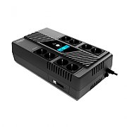 nJoy | UPCSBLS680TTOAZ01B | Token 800 | UPS | Line interactive | 800 VA | 480 W |  Tower | Nr iesiri 8  Schuko | Intrare Schuko| HID USB , Protectie RJ45