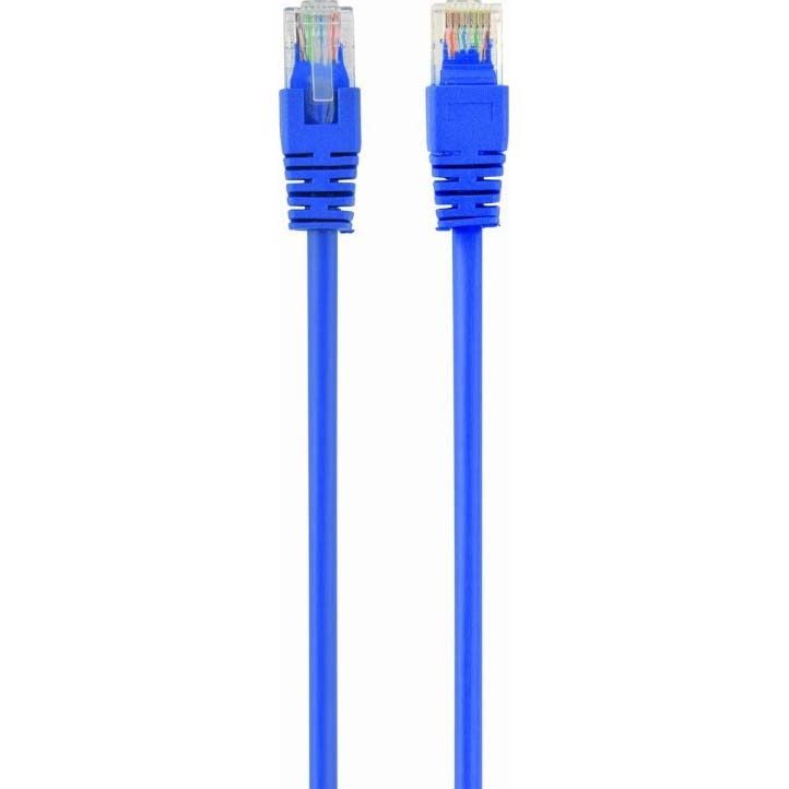 Spacer PATCH CORD UTP SPACER Cat5e, cupru-aluminiu, 0.25 m, albastru, AWG26,  SP-PT-CAT5-0.25M-BL  (include TV 0.06 lei)