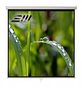 Ecran proiectie manual, perete/tavan, 180 x 180 cm, perete/tavan BlackMount, Format 1:1