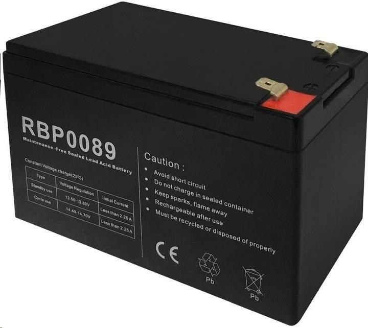 ACUMULATOR UPS CYBER POWER 12V / 7.5Ah, pentru seria UT1500,  RBP0089  (include TV 0.5 lei)