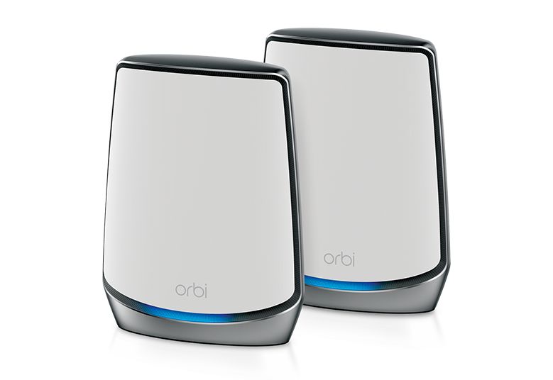 NetGear Netgear RBK 852 Orbi WiFi 6 Tri-Band Mesh System AX4200 2-Set bestgehend aus Router und 1 Satelit
