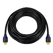 CABLU video LOGILINK, HDMI (T) la HDMI (T), 3m, conectori auriti, rezolutie maxima 4K DCI (4096 x 2160) la 60 Hz, ver. 2.0b, w. ethernet, negru,  CH0063  (include TV 0.15 lei)