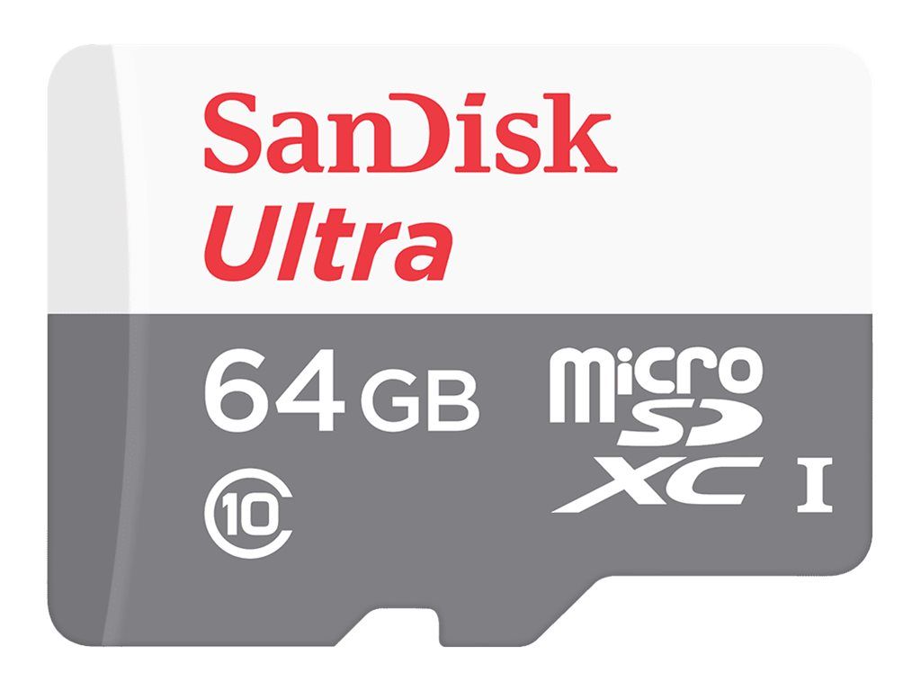 Card de Memorie SanDisk Ultra microSD, 64GB, Class 10