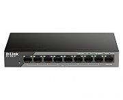 D-Link SWT 9xRJ45 (8xPoE+802.3af/at) DSS-100E-9