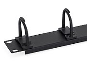 Panou cable management Triton RAB-VP-X13-A1, 19-inch, 1U, negru, 5 inele