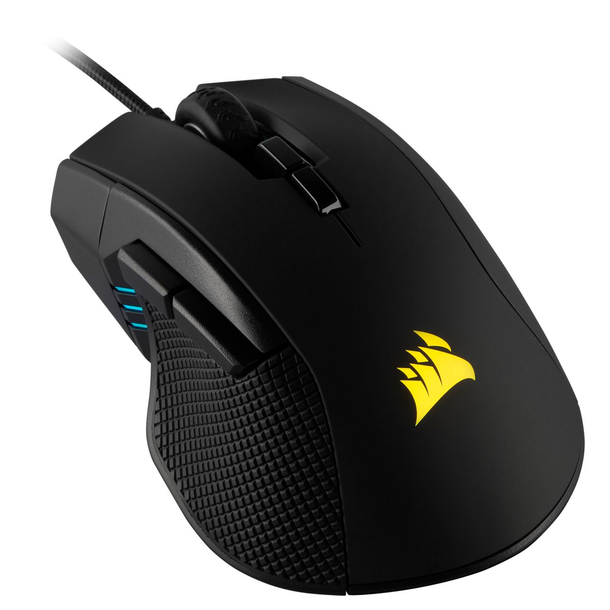 CORSAIR CH-9307011-EU Corsair IRONCLAW RGB FPS/MOBA Gaming Mouse - Black - Optical - 18000DPI