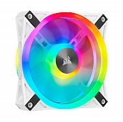 iCUE QL120 RGB 120mm RGB PWM White Single Fan