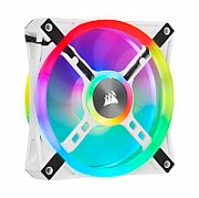 iCUE QL120 RGB 120mm RGB PWM White Single Fan