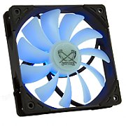 Ventilator Scythe SU1225FD12HR-RN ,120 x 120 x 27 mm ,1800 RPM ,Negru + Alb ,RGB 