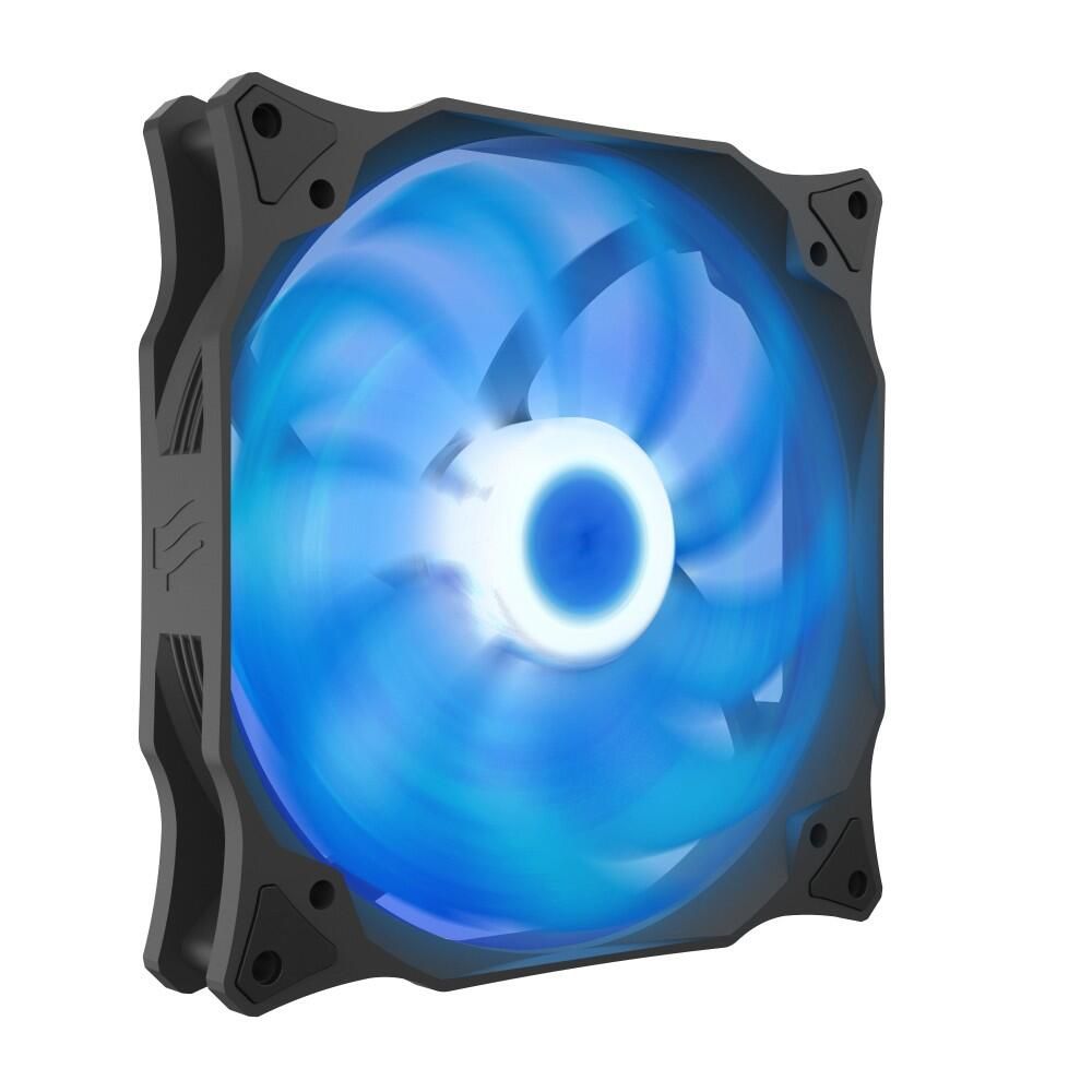 Ventilator SilentiumPC SPC236 ,140 x 140 x 25 mm ,800 - 1800 RPM ,Negru ,RGB 