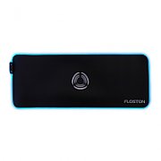 RAINBOW RGB, 80 x 30cm, baza cauciucata, suprafata textila, margini cusute, Negru