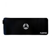 RAINBOW RGB, 80 x 30cm, baza cauciucata, suprafata textila, margini cusute, Negru