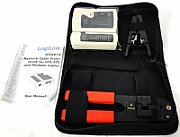 TESTER CABLU RETEA LOGILINK, pt. cablu UTP, FTP, conector RJ45, RJ11, RJ12,  WZ0010 