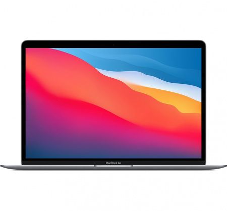 Laptop Apple MacBook Air MGN63ZE/A, 13.3 inch, Apple M1 (8 C), 8 GB RAM, 256 GB SSD, M1 7-core, Mac OS, Space Grey