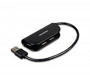 HUE-X4B, 4x USB2.0,  Negru
