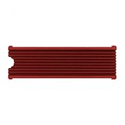 Radiator Pasiv CLR-M2, pentru M.2 SSD, Suport SSD 80 mm, Aluminiu, Pad-uri termice silicon incluse