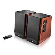 BOXE EDIFIER 2.0, RMS:  66W (2 x 15W, 2 x 18W), bluetooth telecomanda wireless, volum, bass, treble,  dual RCA, brown,  R1700BT-BR  (include TV 8 lei)