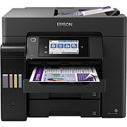 Imprimanta multifunctionala inkjet ciss color Epson L6570, A4, duplex, ADF, USB 2.0, Wi-Fi, 25 ppm negru, 25 ppm color