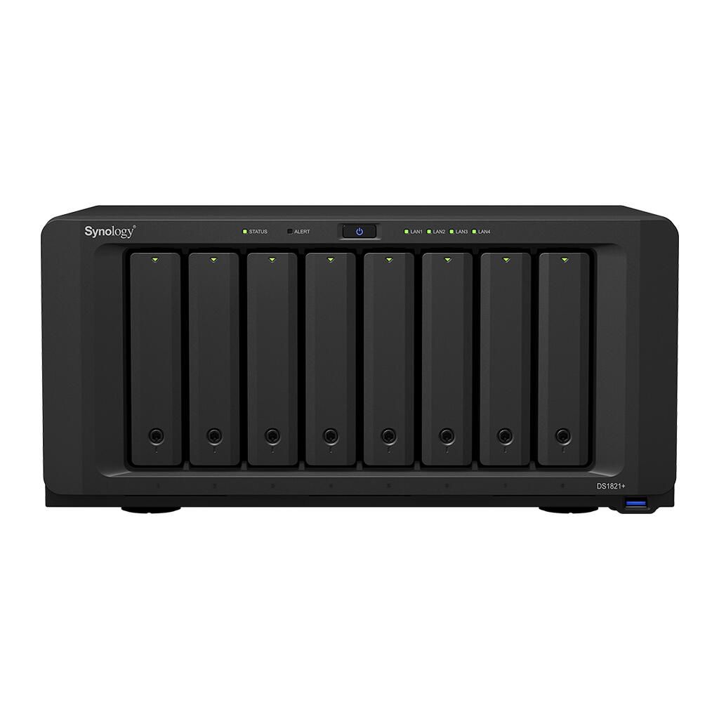Synology NAS Disk Station DS1821+ (8 Bay)