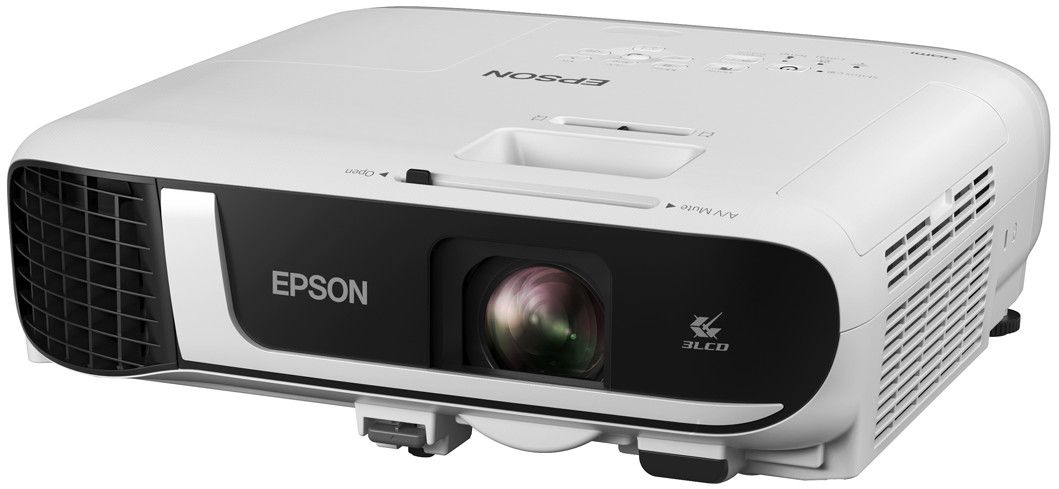Videoproiector Epson EB-FH52, 1920 x 1080 pixeli, 16:9, 4000 lm, 3LCD, 5500 h, Wi-Fi, Alb