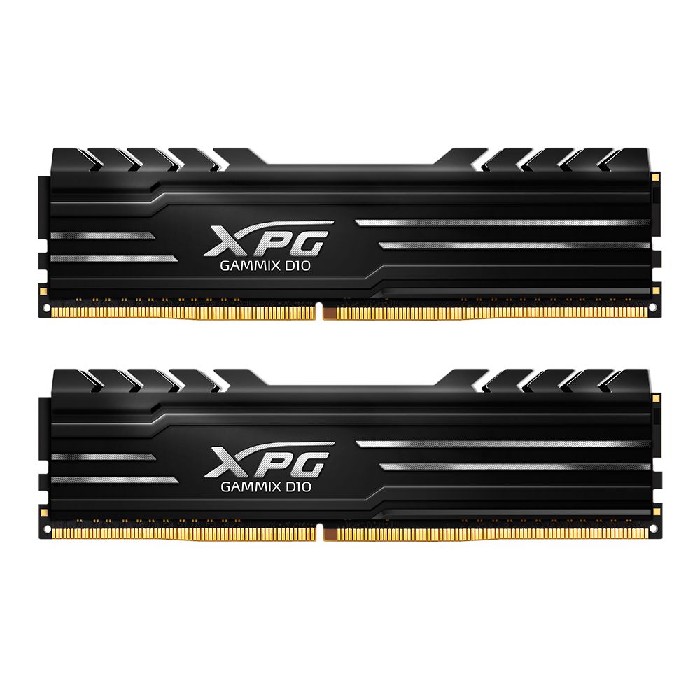 Memorie ADATA XPG Gammix D10 16 GB DDR4 3200 MHz CL16, kit 2 x 8 GB, XMP 2.0, Negru
