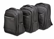 RUCSAC KENSINGTON, pt. notebook de max. 15.6 inch, 1 compartiment, buzunar frontal x 3 | buzunar lateral x 2, waterproof, poliester, negru,  K60382EU 